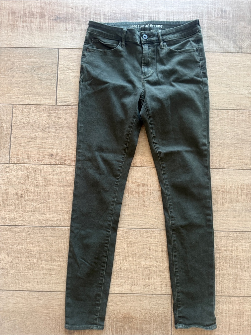 Articles of Society Women’s Olive Skinny Jeans - 30